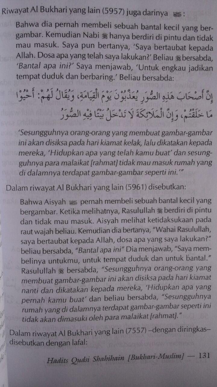 Buku Hadits Qudsi Shahihain (Shahih Bukhari Dan Muslim) isi 3