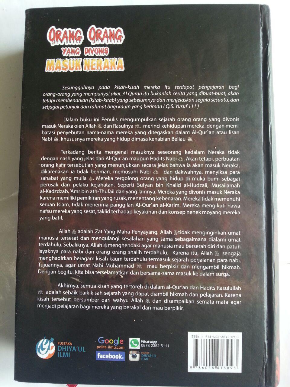 Buku Orang-Orang Yang Di Vonis Masuk Neraka cover