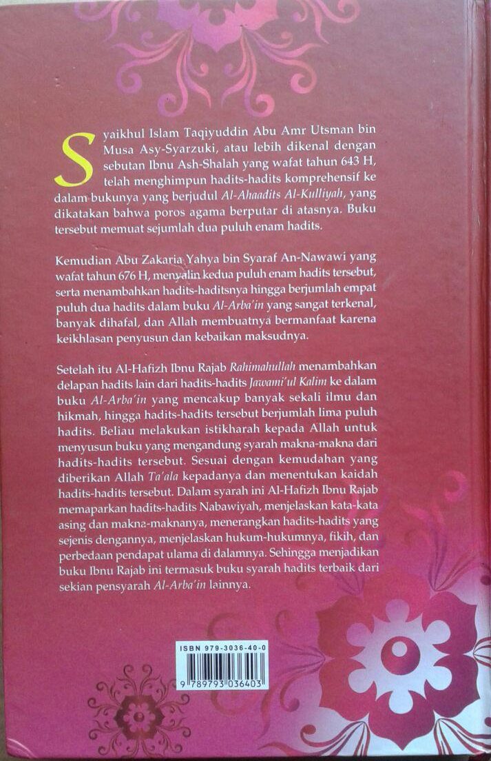 Buku Panduan Ilmu Dan Hikmah (Jami’ul Ulum Wal Hikam) cover 2