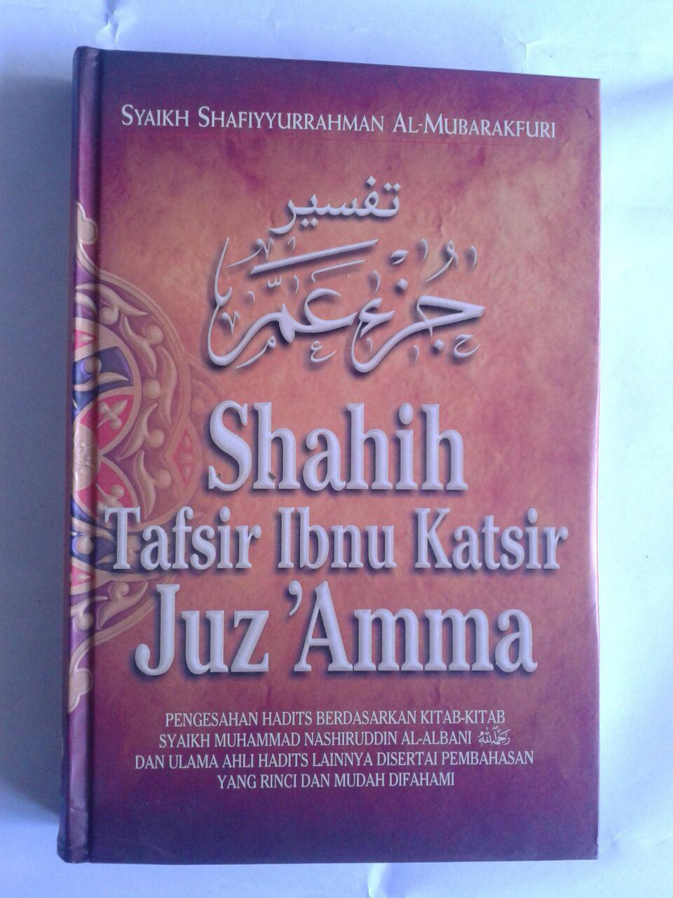 Buku Shahih Tafsir Ibnu Katsir Juz ‘Amma cover