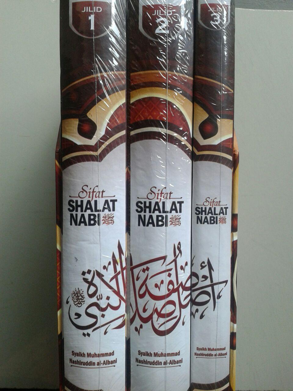 Buku Sifat Shalat Nabi Edisi Lengkap 3 Jilid cover 2