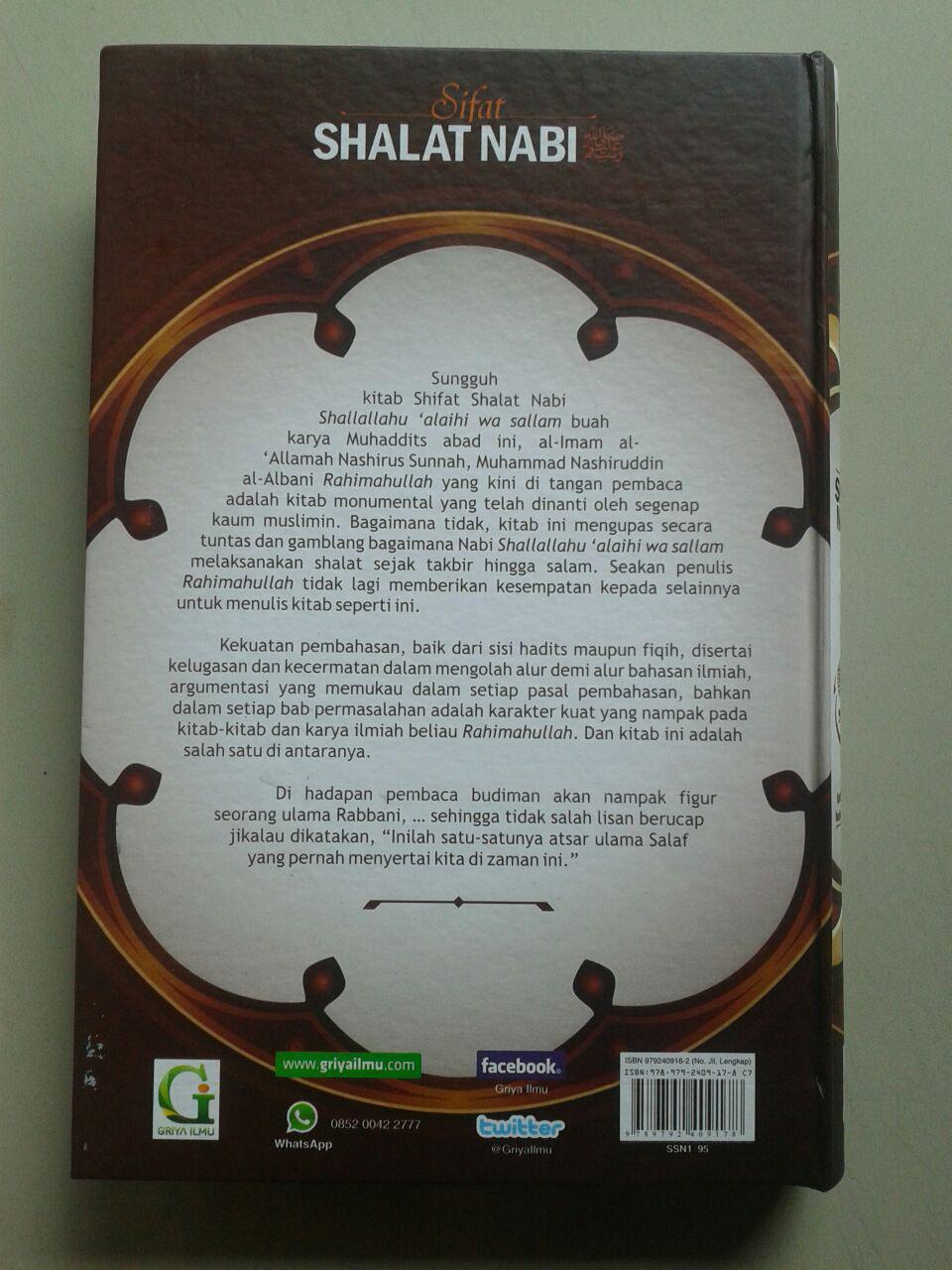 Buku Sifat Shalat Nabi Edisi Lengkap 3 Jilid cover