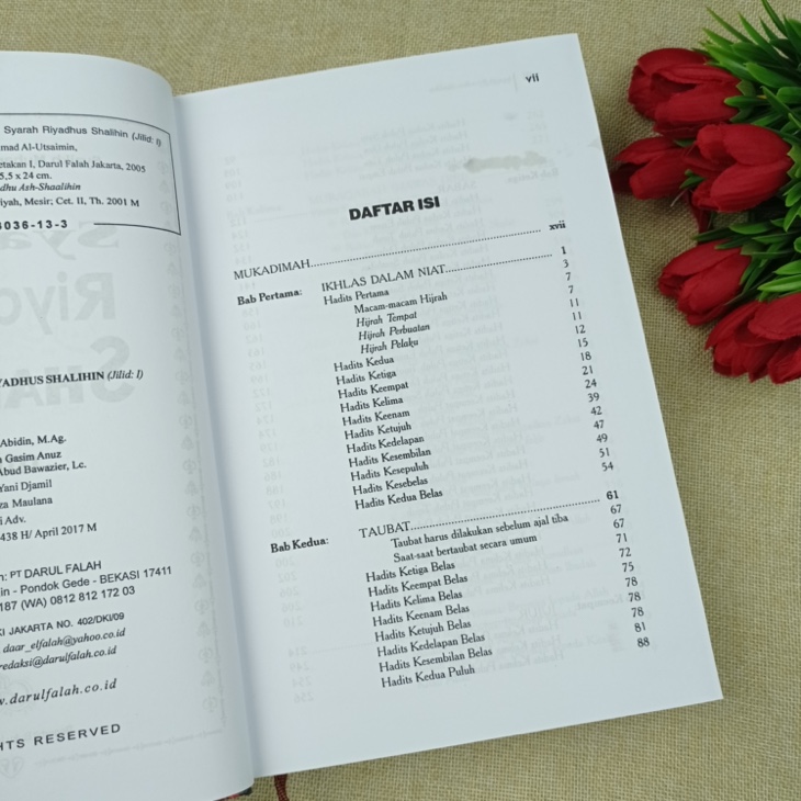 Buku Syarah Riyadhus Shalihin 1 Paket 4 Jilid
