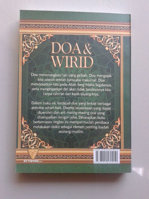 Buku Hisnul Muslim Doa & Wirid Buku Dzikir Paling Ringkas cover 2