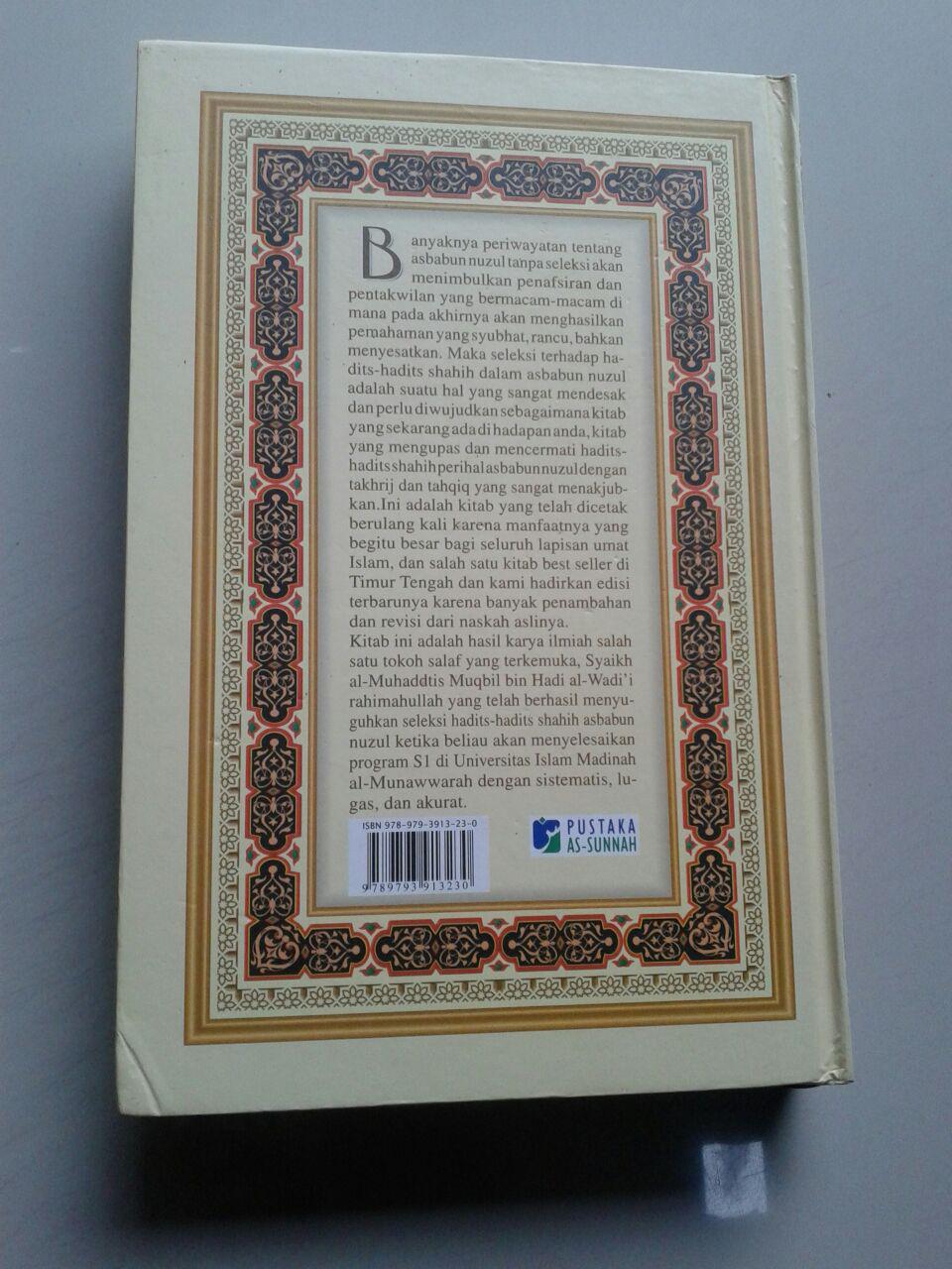 Buku Shahih Asbabun Nuzul Hadits Hadits Sebab Turunnya Ayat cover
