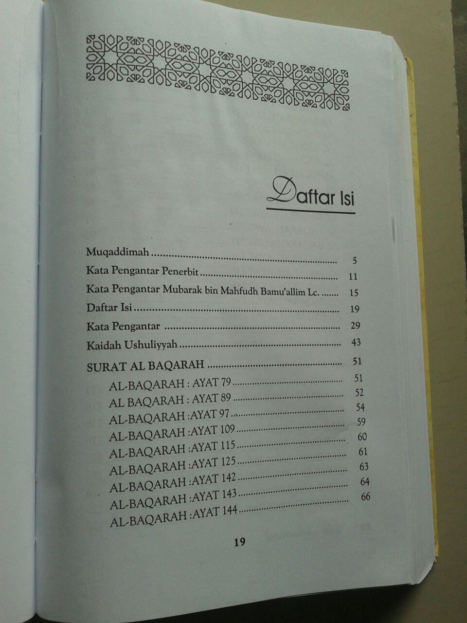 Buku Shahih Asbabun Nuzul Hadits Hadits Sebab Turunnya Ayat isi