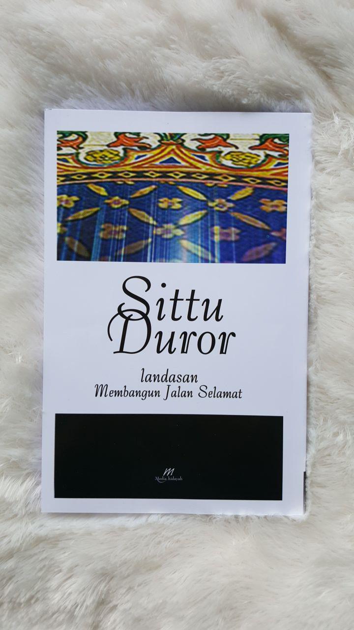 Buku Sittu Durror Landasan Membangun Jalan Selamat Cover Belakang