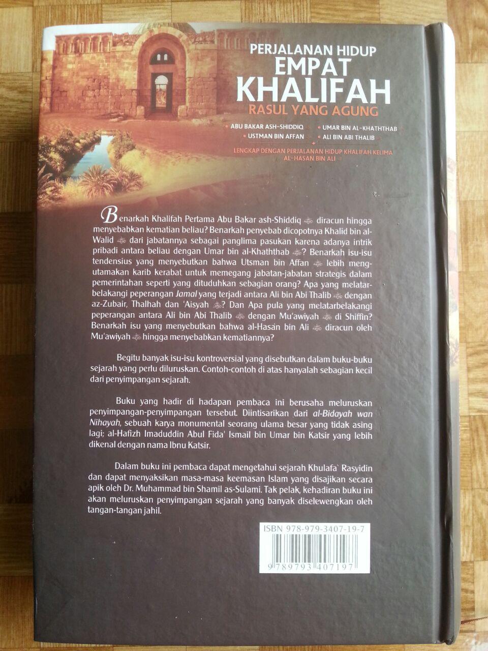 Buku Perjalanan Hidup Empat Khalifah Rasul Yang Agung cover