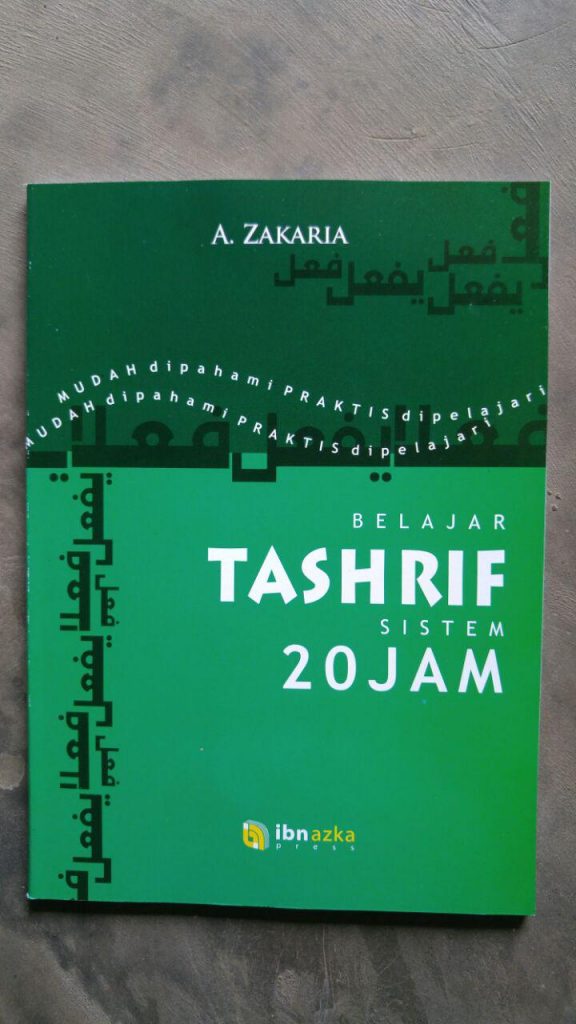 Buku Belajar Tashrif Sistem 20 Jam cover