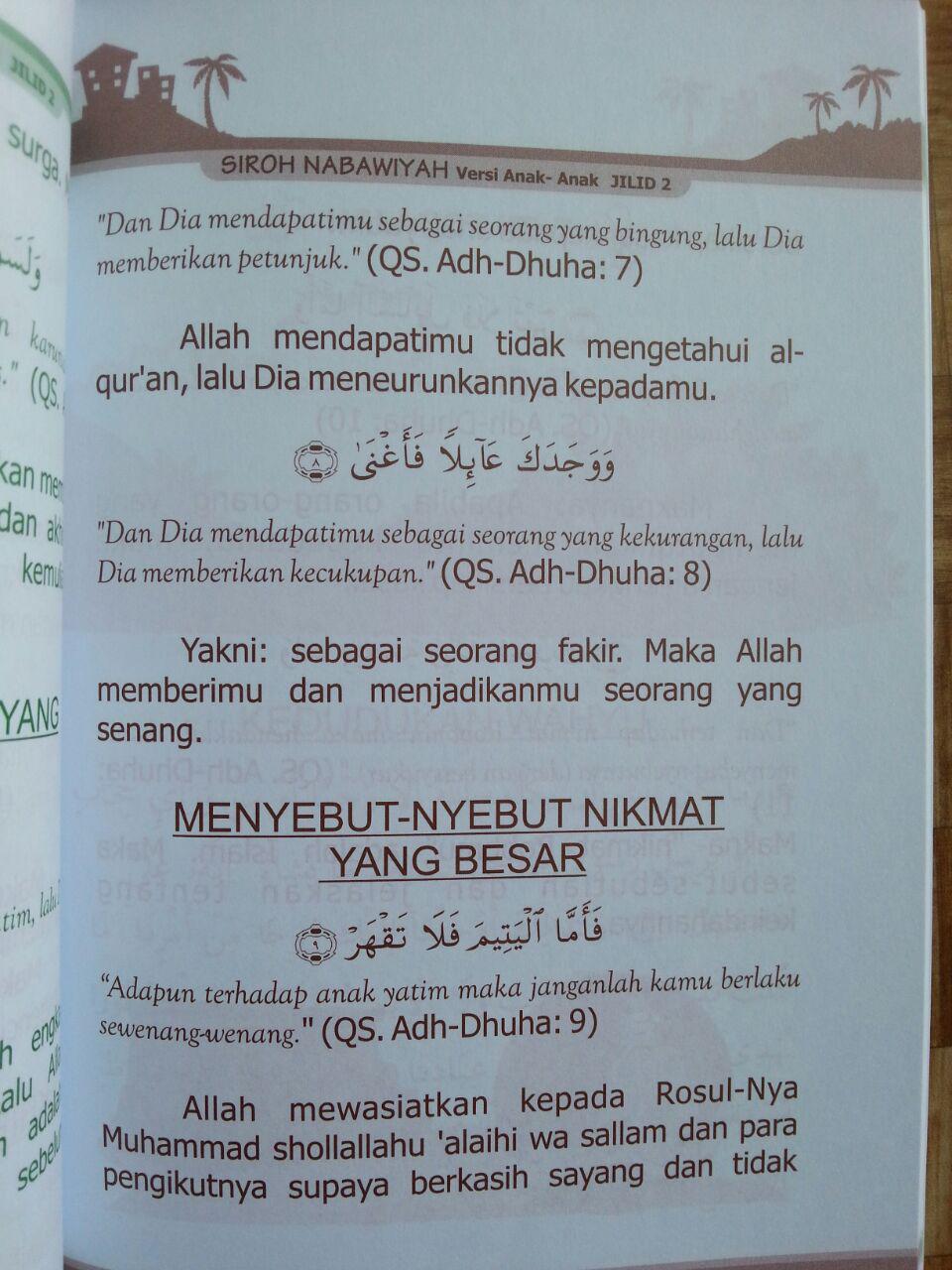 Buku Siroh Nabawiyah Versi Anak-Anak Jilid 2 isi 4