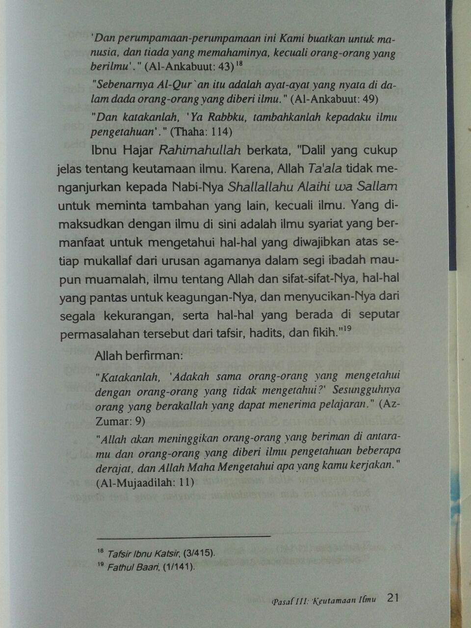 Buku Perjalanan Ulama Menuntut Ilmu isi