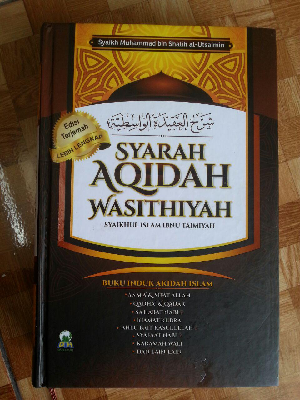 Buku Syarah Aqidah Wasithiyah Induk Akidah Islam cover