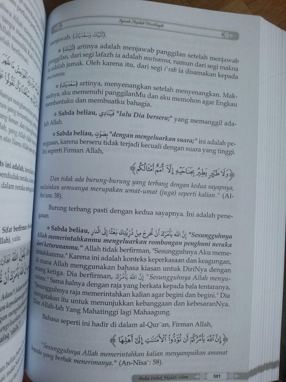 Buku Syarah Aqidah Wasithiyah Induk Akidah Islam isi 2