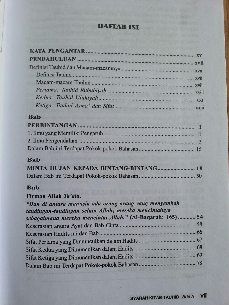 Buku Syarah Kitab Tauhid 1 Set 2 Jilid isi 3