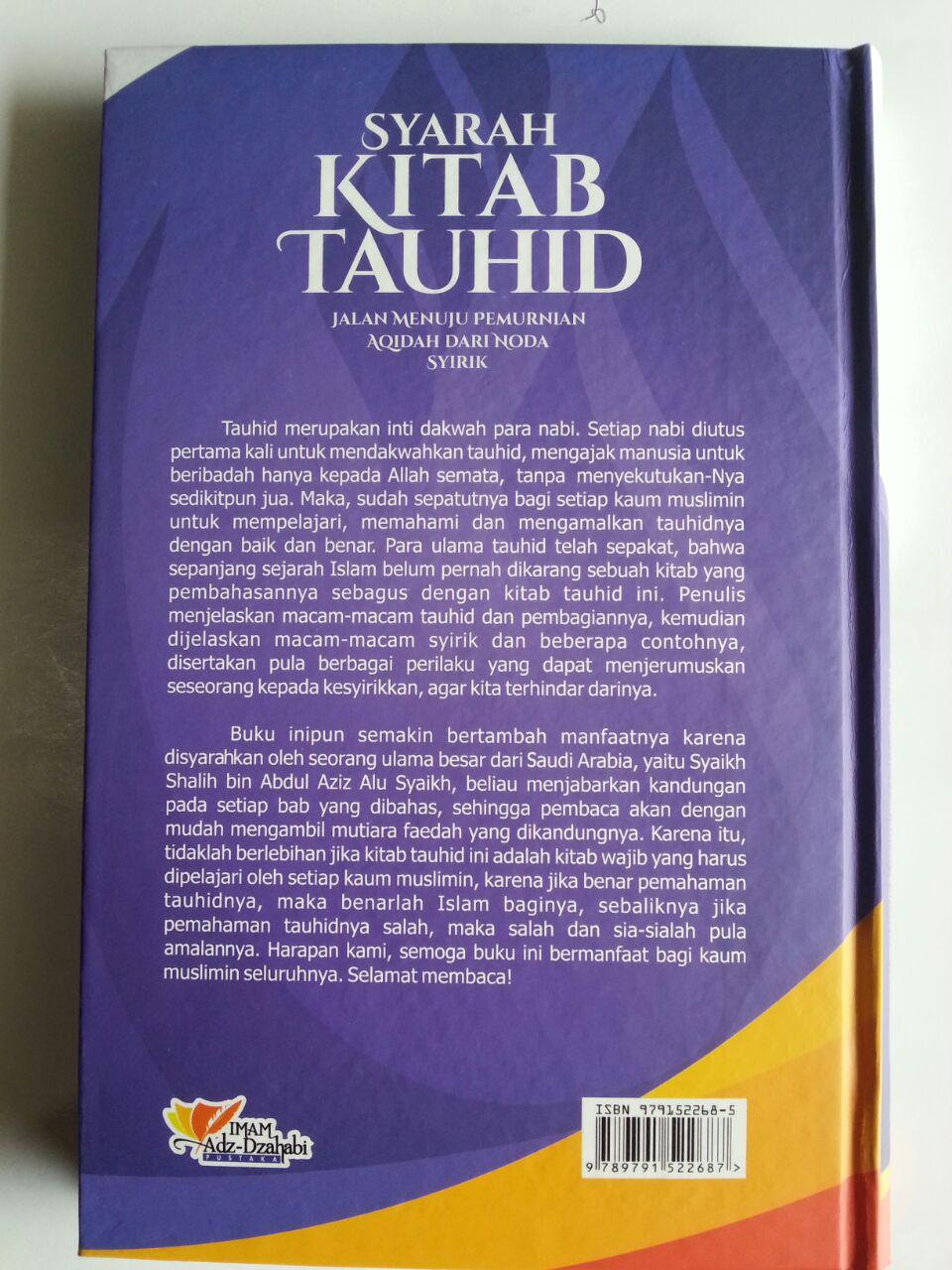 Buku Syarah Kitab Tauhid Jalan Menuju Permurnian Aqidah cover
