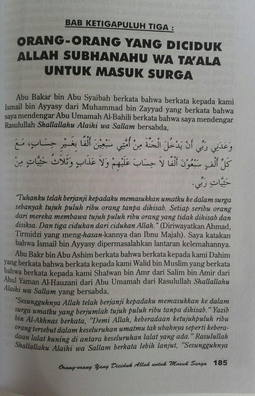 Buku Tamasya Ke Surga isi 3