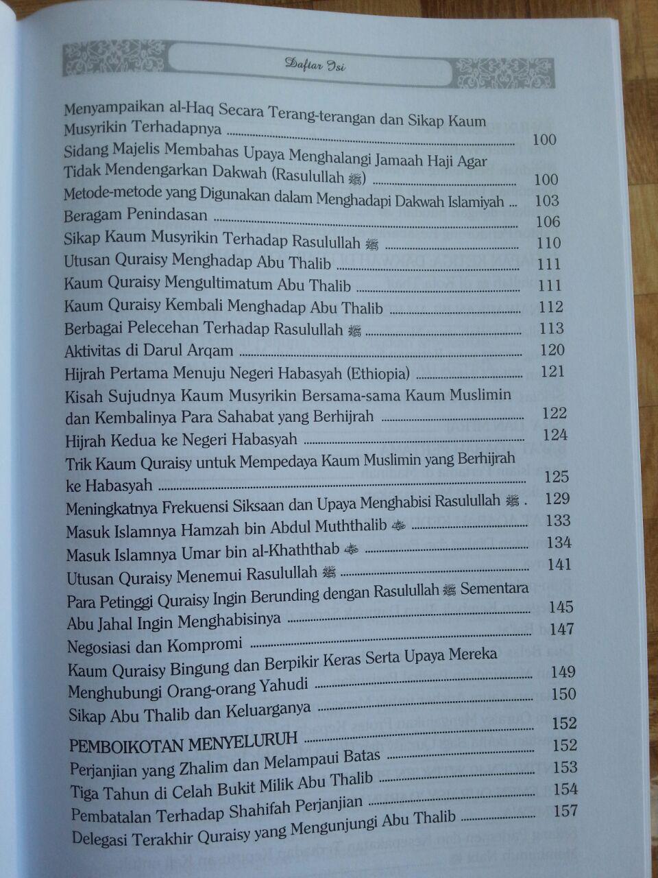 Buku Perjalanan Hidup Rasul Yang Agung Muhammad isi