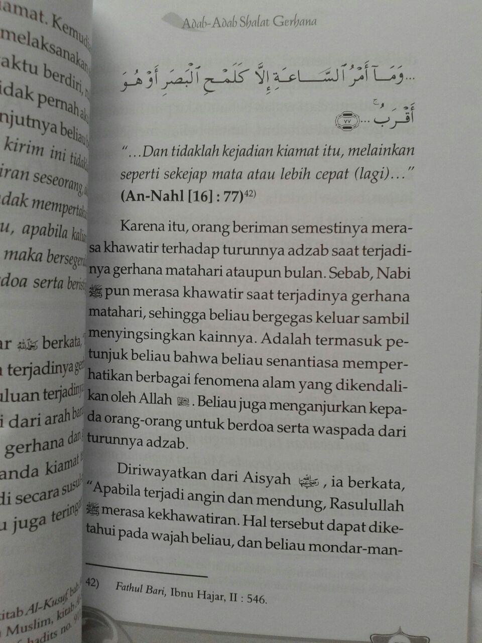 Buku Tata Cara Shalat Gerhana 18,500 15% 15,725 isi