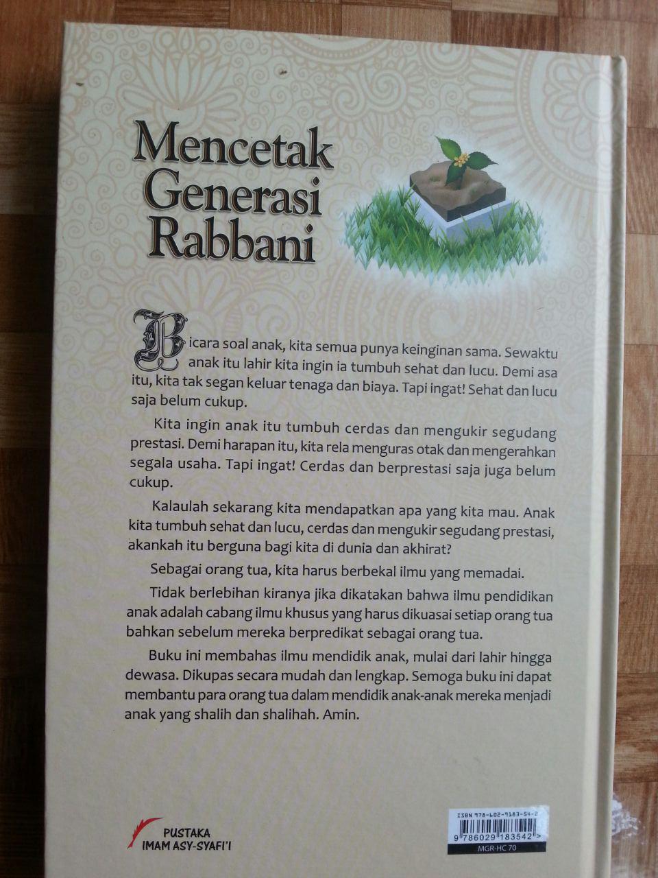 Buku Mencetak Generasi Rabbani cover