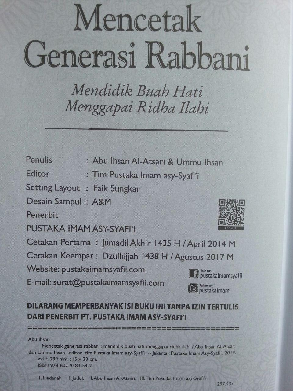 Buku Mencetak Generasi Rabbani isi 3