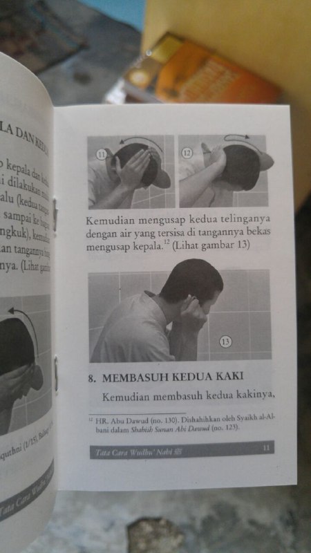 Buku Saku Sifat Wudhu Nabi isi 2