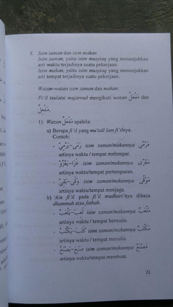 Buku Tata Bahasa Arab Sistematis isi 2