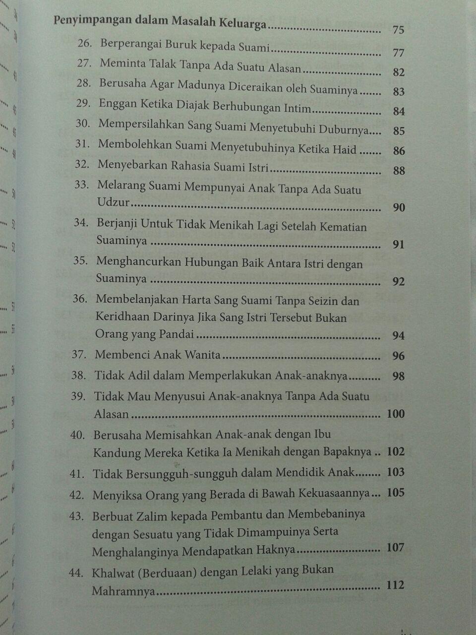 Buku 100 Dosa Yang Diremehkan Wanita isi 2