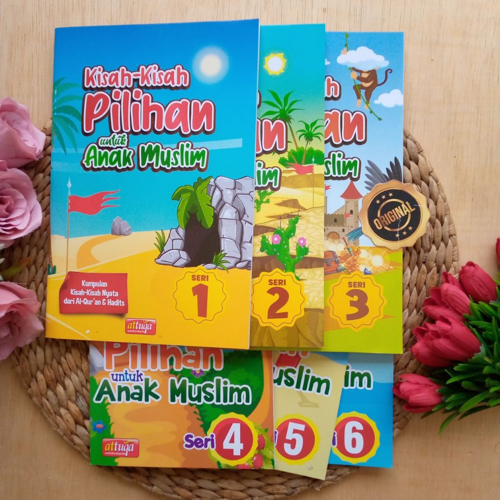 Buku Kisah-Kisah Pilihan untuk Anak Muslim 1 Set 6 Jilid