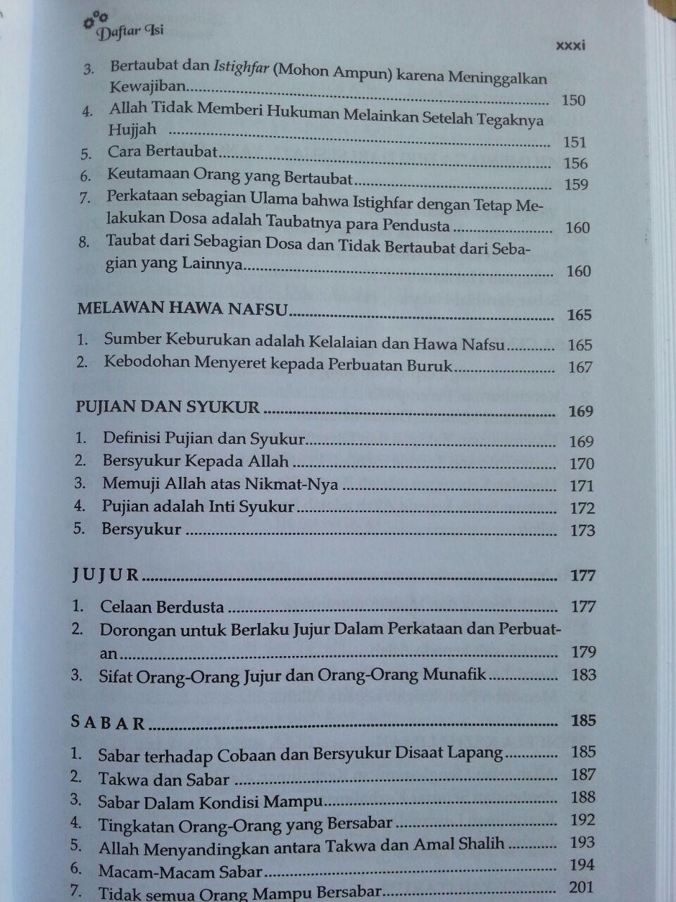 Buku Tazkiyatun Nafs isi