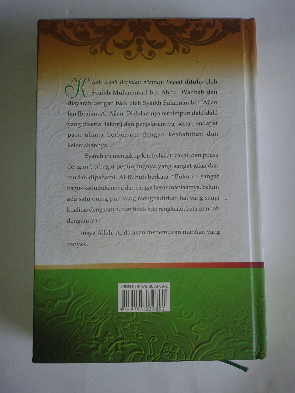 Buku Syarah Adab Berjalan Menuju Shalat cover