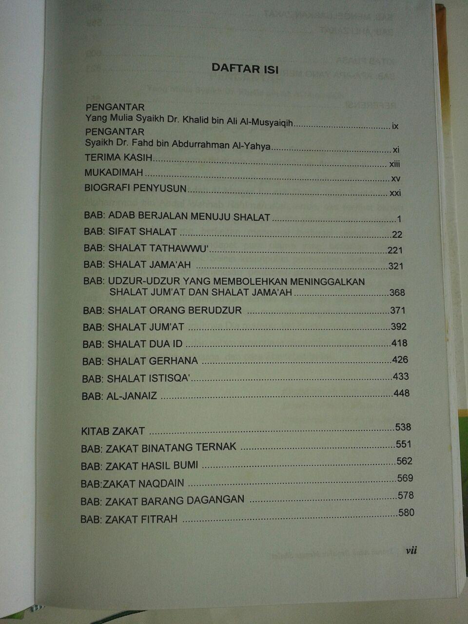 Buku Syarah Adab Berjalan Menuju Shalat isi