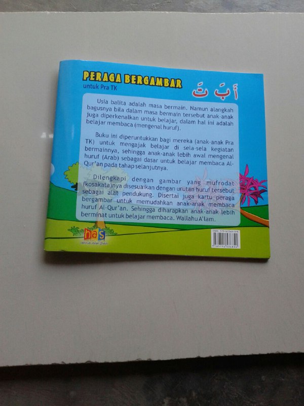 Buku Peraga Bergambar Untuk Pra TK (A Ba Ta) cover