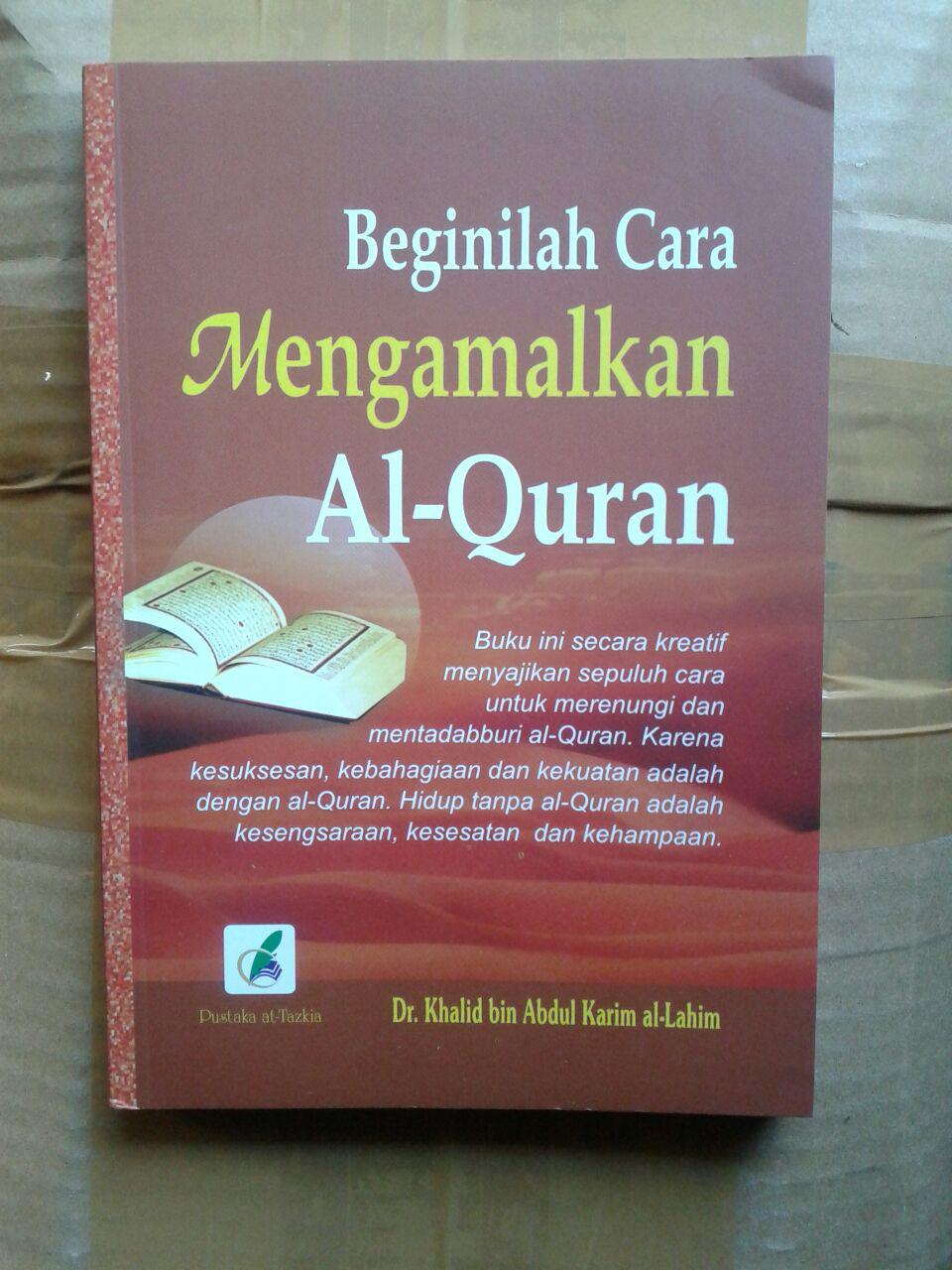 Buku Beginilah Cara Mengamalkan al-Quran cover