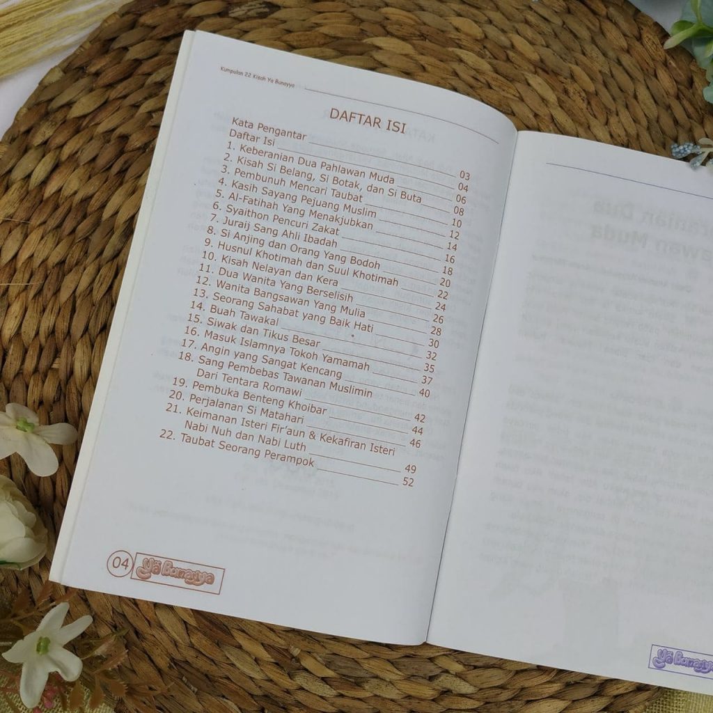 Buku Kumpulan 22 Kisah Ya Bunayya