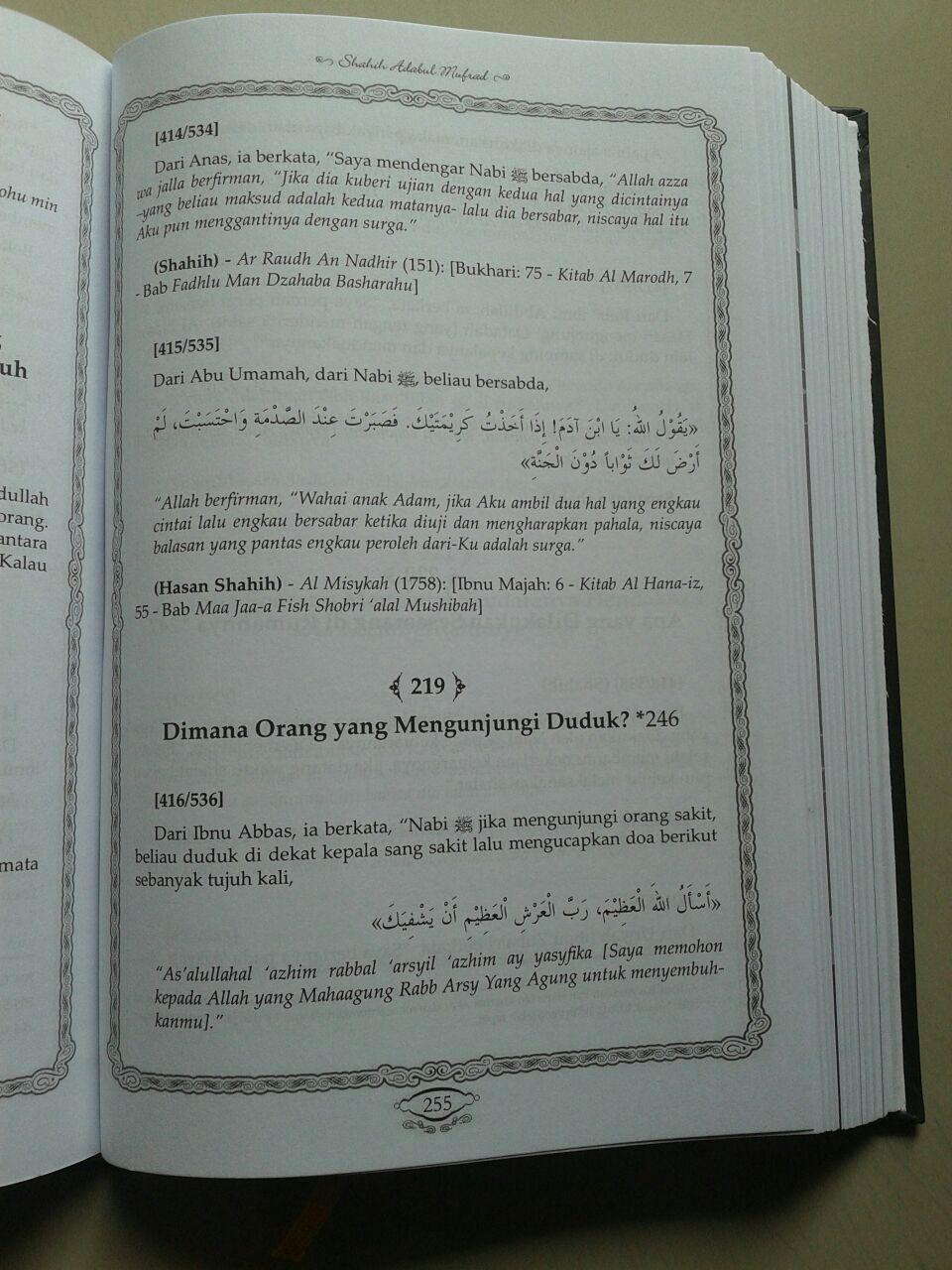 Buku Shahih Adabul Mufrad isi 4