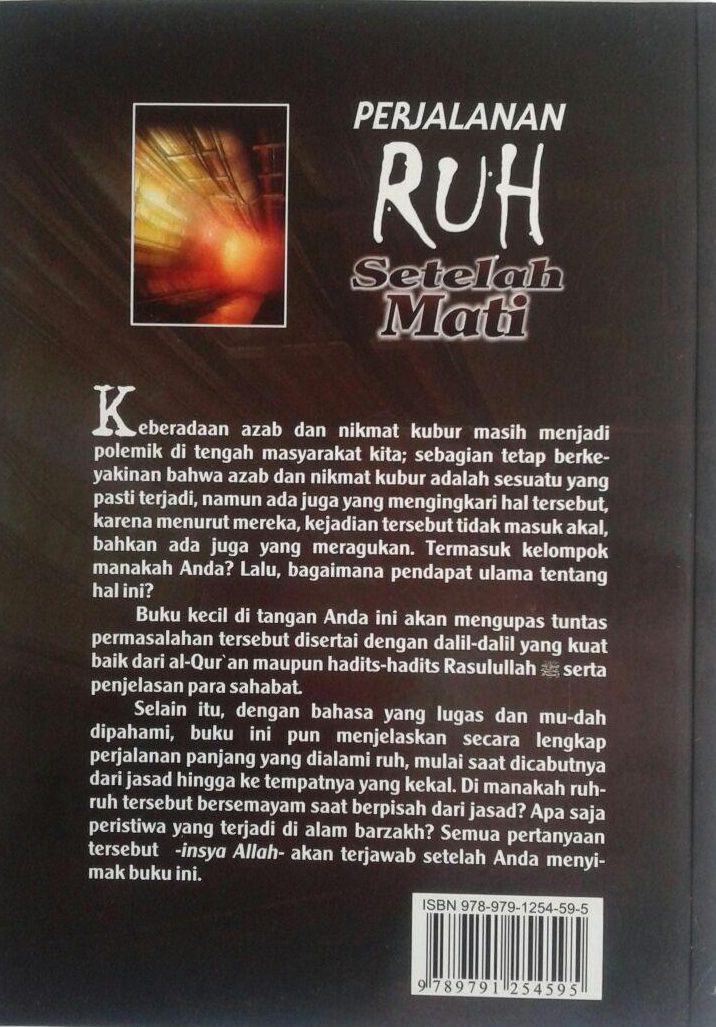 Buku Perjalanan Ruh Setelah Mati cover