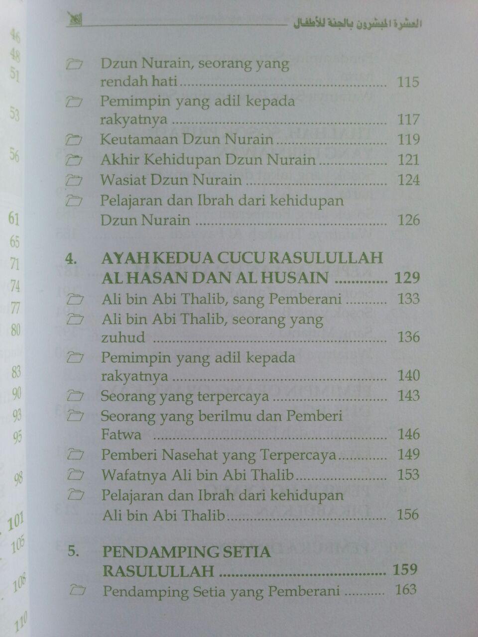 Buku 10 Sahabat Pemetik Janji Surga isi 3