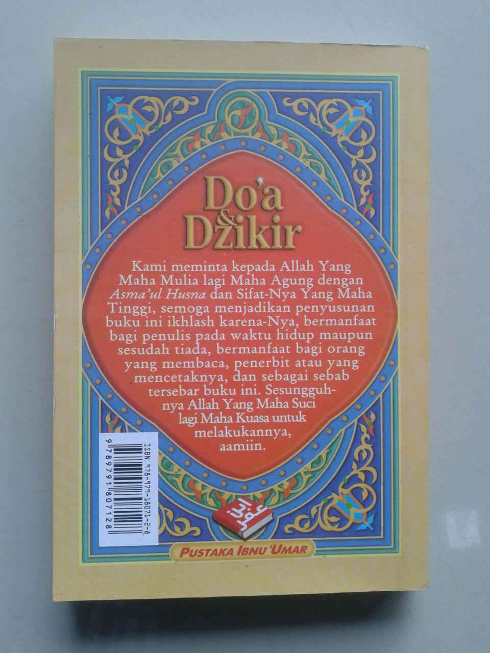 Buku Doa & Dzikir Berdasarkan al-Quran dan as-Sunnah cover