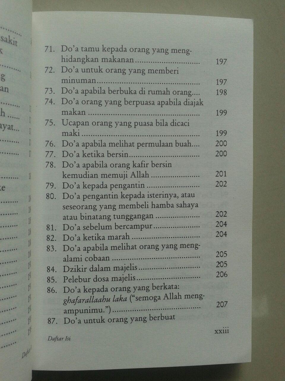 Buku Doa & Dzikir Berdasarkan al-Quran dan as-Sunnah isi 2