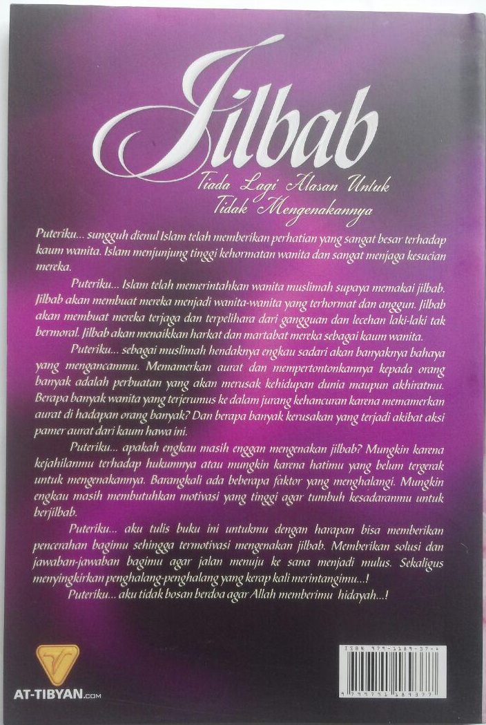 Buku Jilbab Tiada Lagi Alasan Untuk Tidak Mengenakannya 23,000 15% 19,550 cover