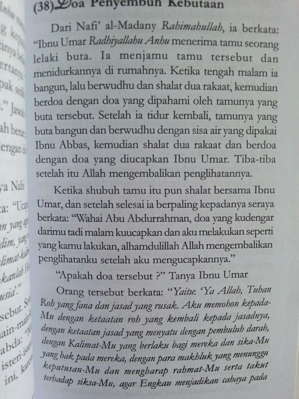 Buku 100 Kisah Penyembuhan Dengan Doa Air Zam Zam Madu Jintan Hitam isi 3