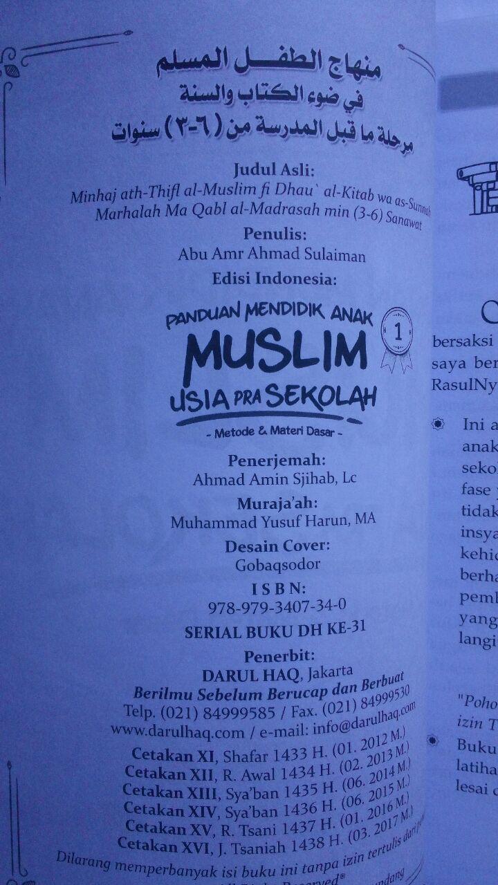 Buku Panduan Mendidik Anak Muslim Usia Pra Sekolah 20,000 15% 17,000 isi 3