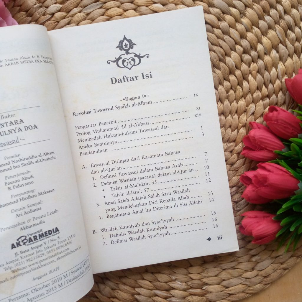 Buku Perantara Terkabulnya Doa Tawassul