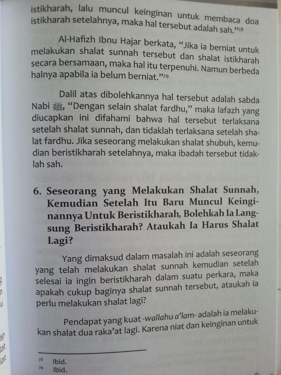 Buku Shalat Istikharah Solusi Kebimbangan Dalam Pilihan isi