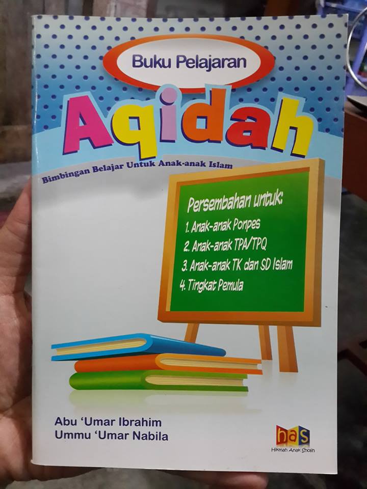 Buku Anak Pelajaran Aqidah Anak Islam Cover