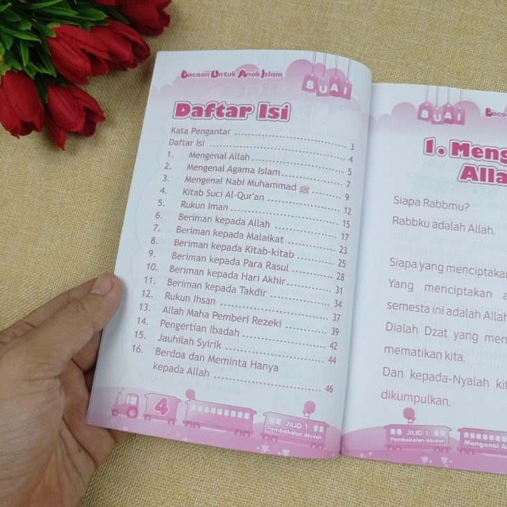 Buku Bacaan untuk Anak Islam (BUAI) 1 Set 6 Jilid