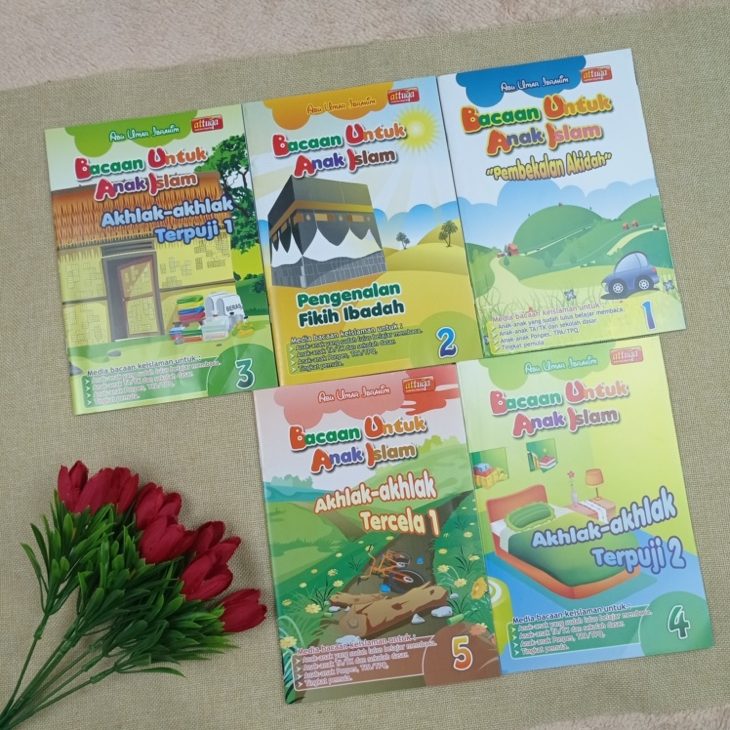 Buku Bacaan untuk Anak Islam (BUAI) 1 Set 6 Jilid