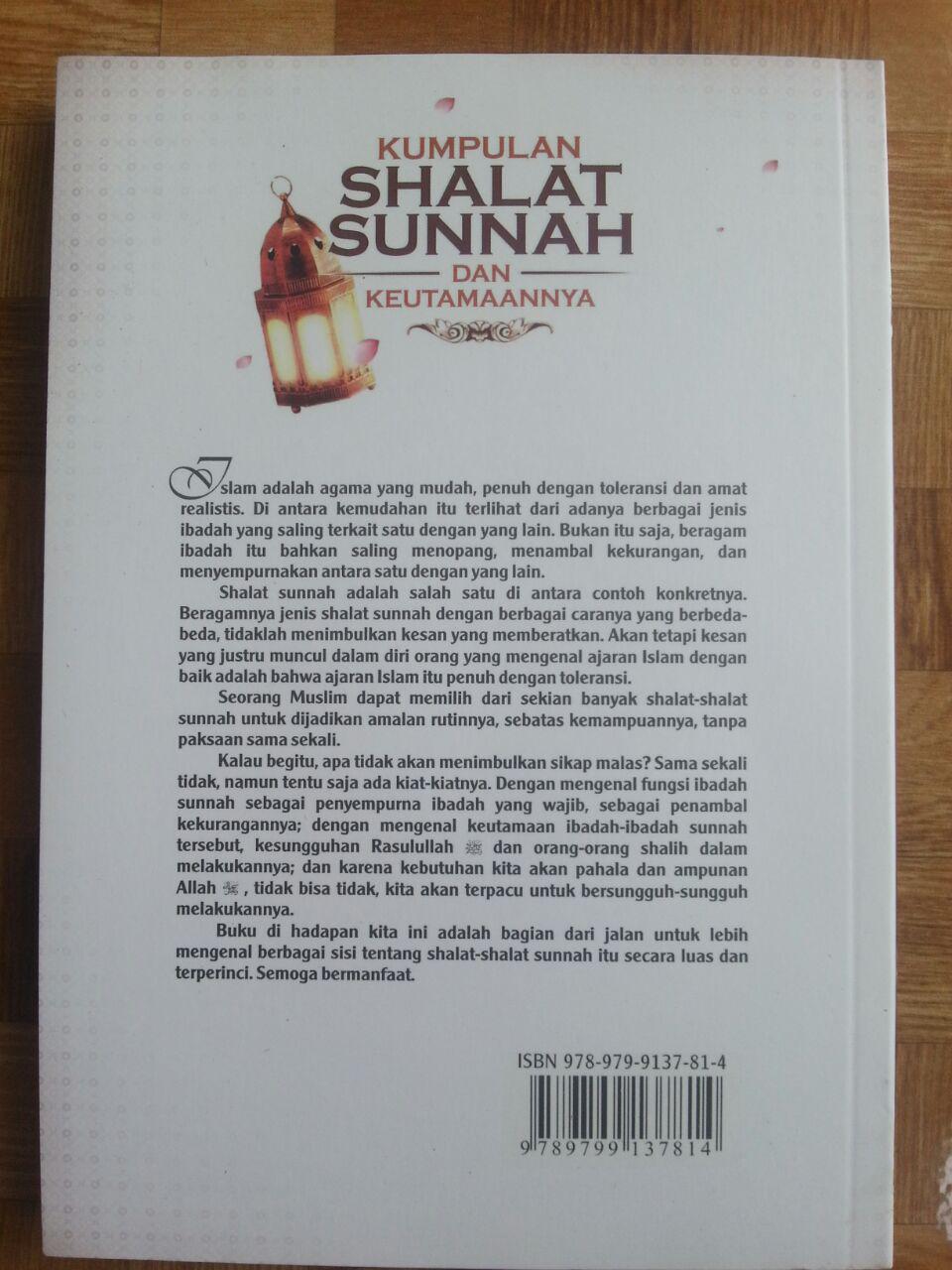 Buku Kumpulan Shalat Sunnah Dan Keutamaannya cover
