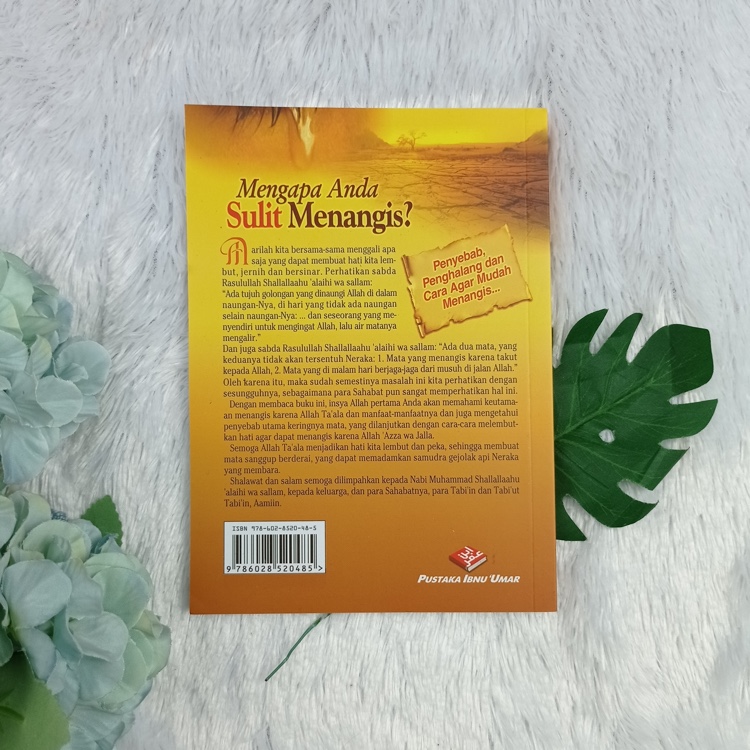 Buku Mengapa Anda Sulit Menangis?