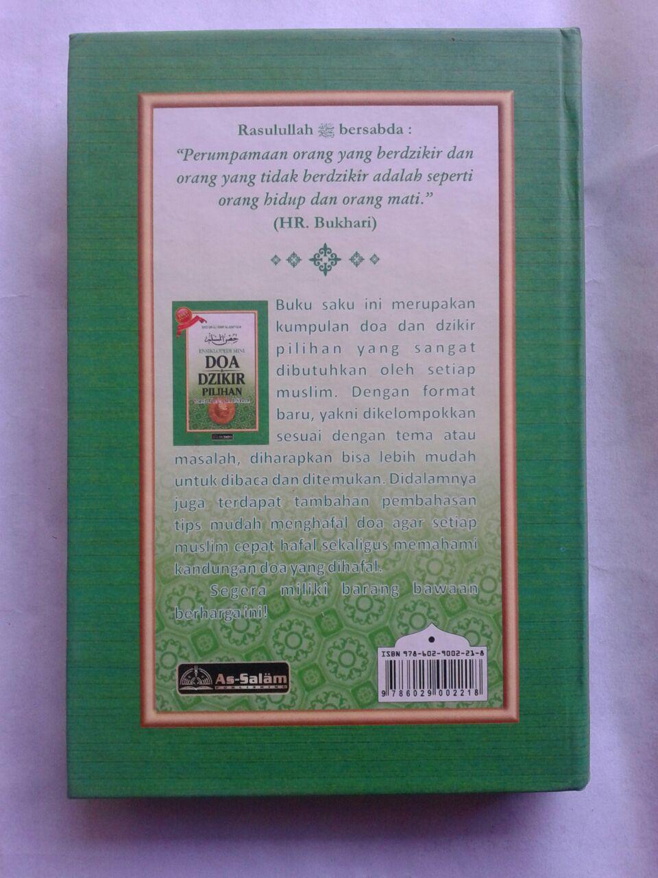 Buku Saku Hisnul Muslim Ensiklopedi Mini Doa & Dzikir Pilihan Cover 2